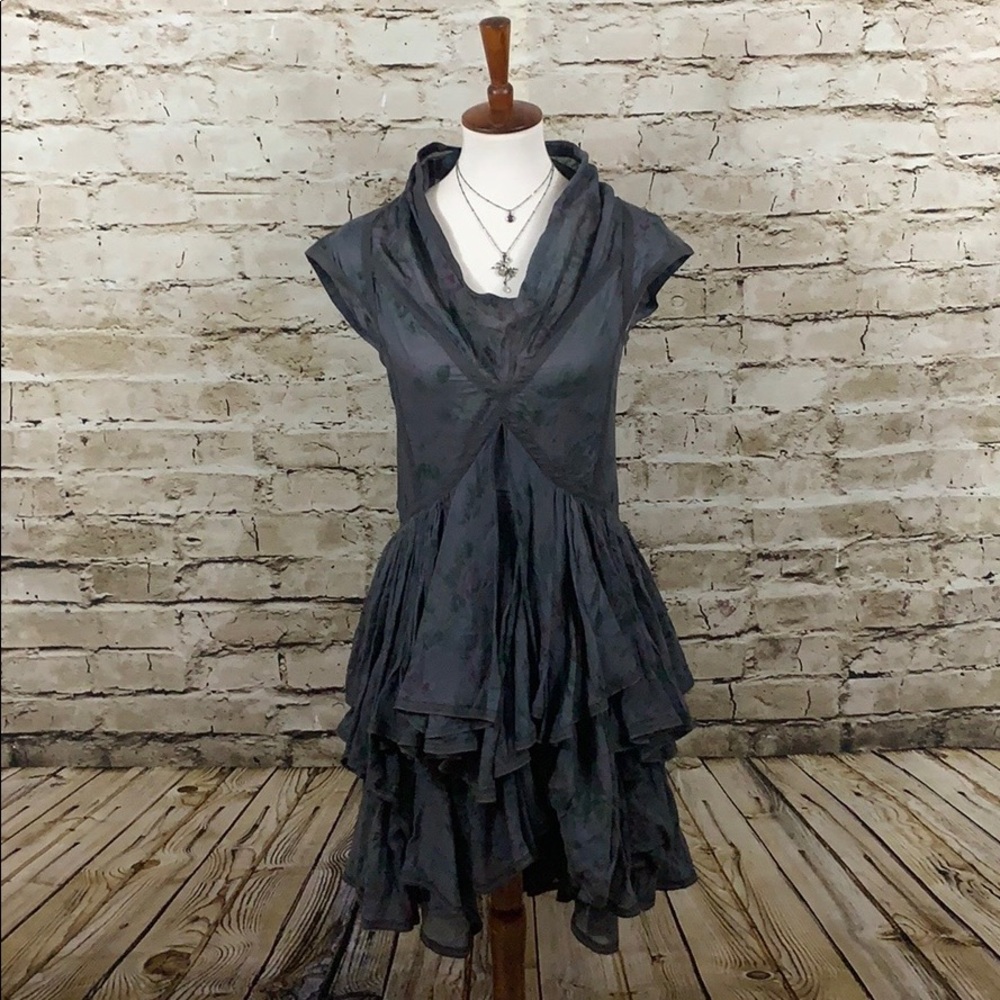 || All Saints || Purple Popilia Dress UK10/US6